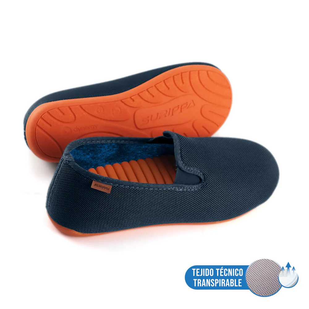 SURIPPA 3.0 RELAX-GO | SLIPPERS DE RECUPERACIÓN MARINO NARANJA - Image 3